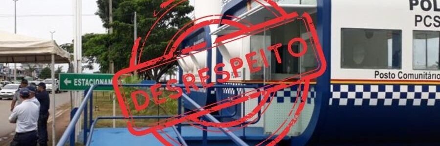 Desrespeito com a comunidade do JB